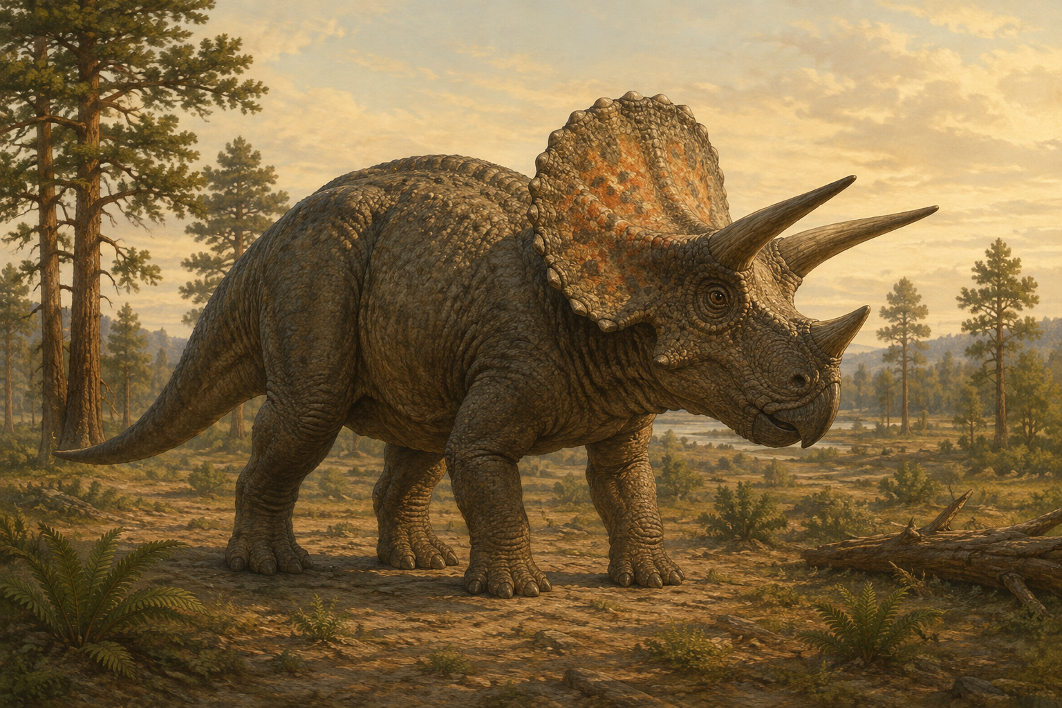 Triceratops: ficha de dinosaurio